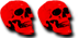 5 skulls